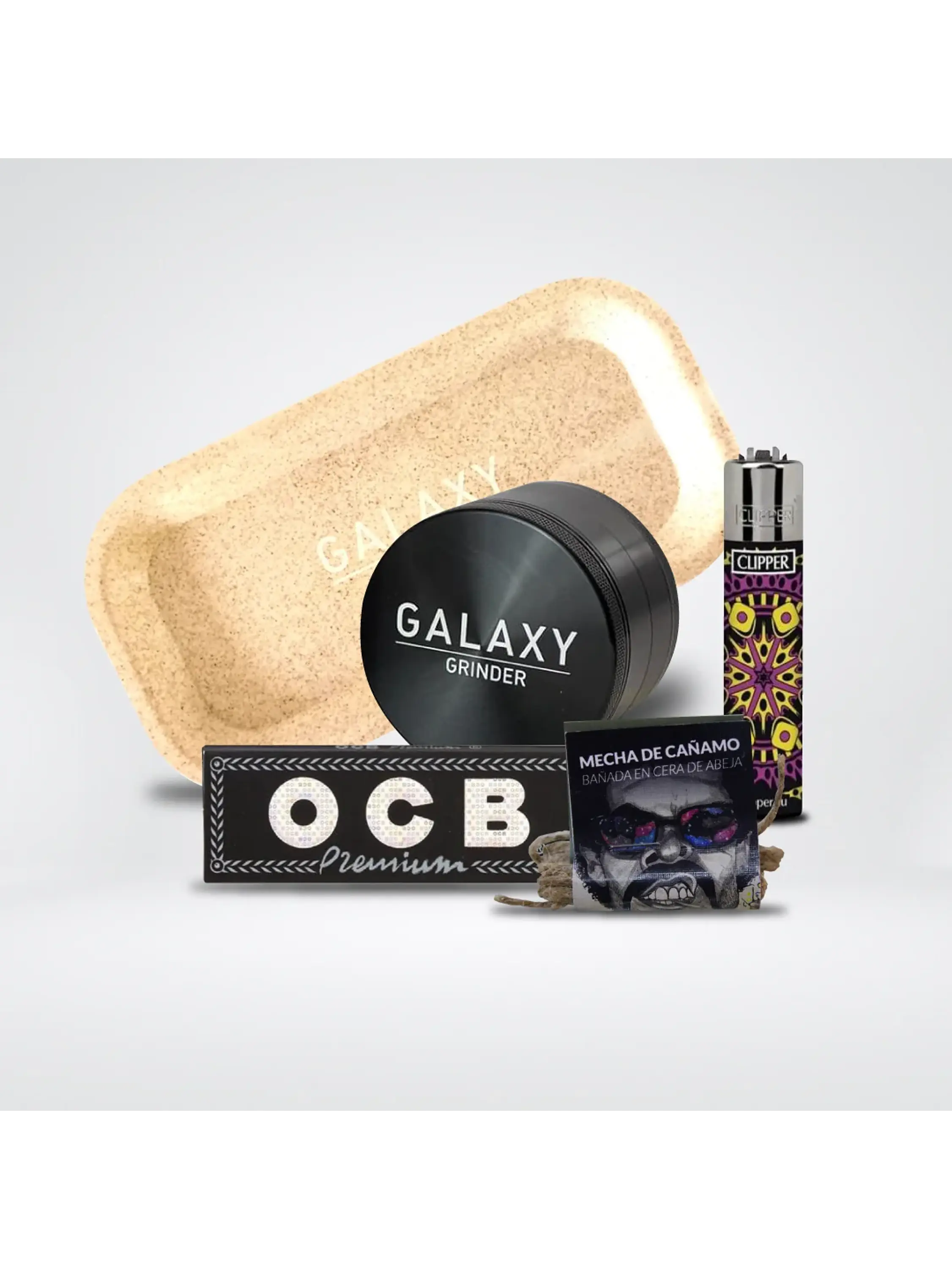 Pack Moledor Aluminio Blue 38Mm - Galaxy 4