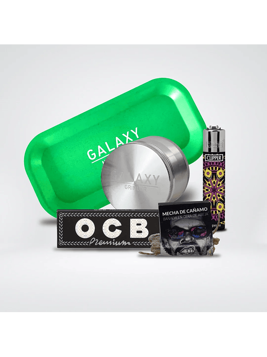 Pack Moledor Aluminio Blue 38Mm - Galaxy 5