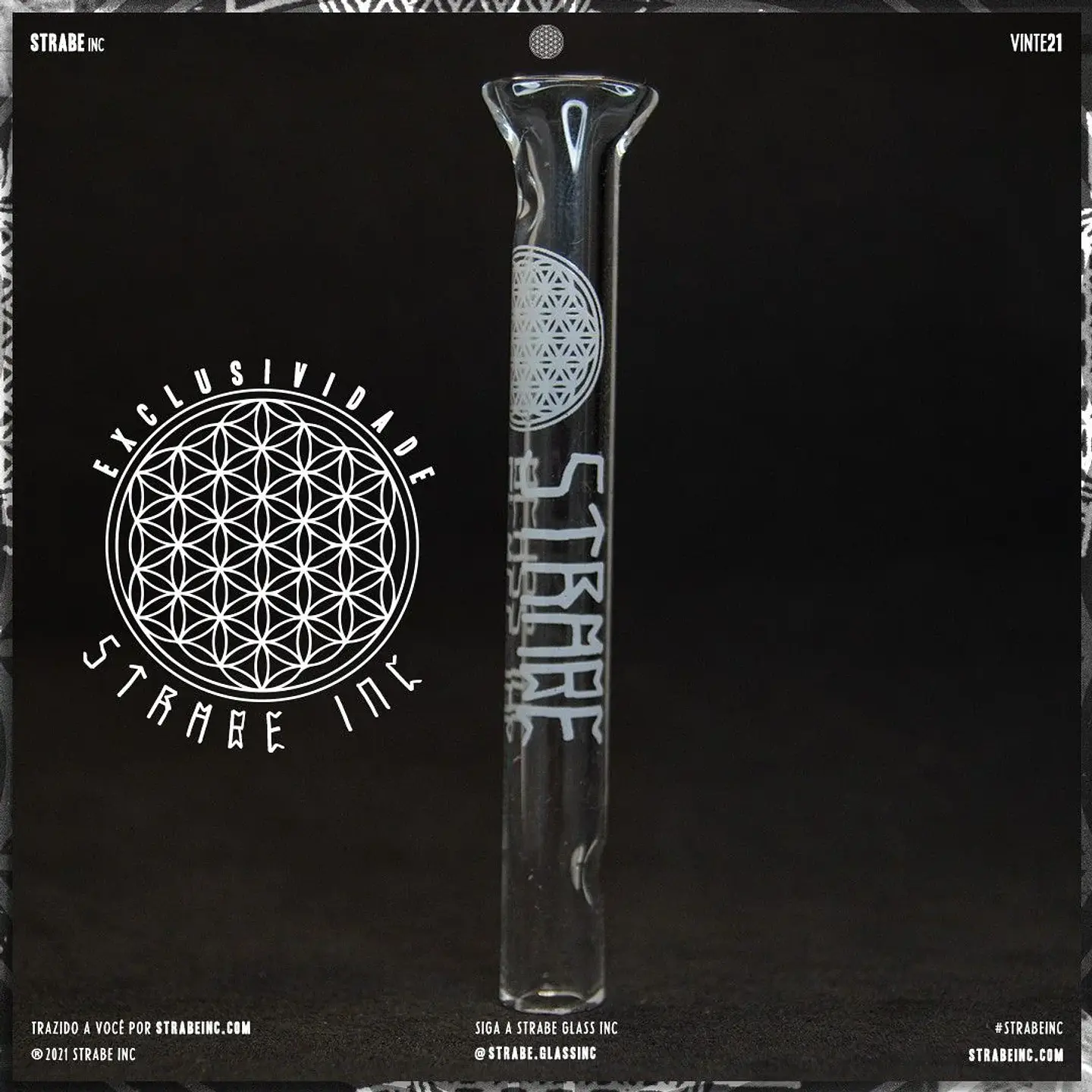 Boquilla De Vidrio Simple 5Cm -Strabe Glass 3