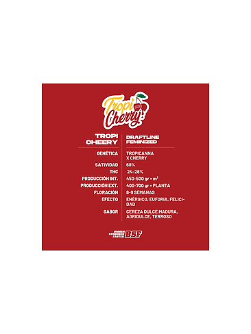 Tropi Cherry X2 - Bsf 3