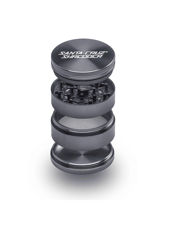 Moledor Aluminio Grande 4P Blue-Santa Cruz 3