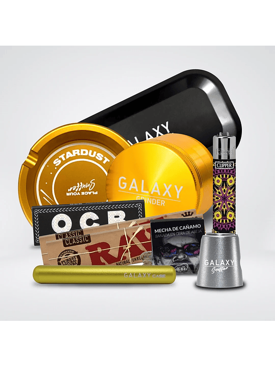 Pack Moledor Aluminio Experto Blue 63Mm - Galaxy 2