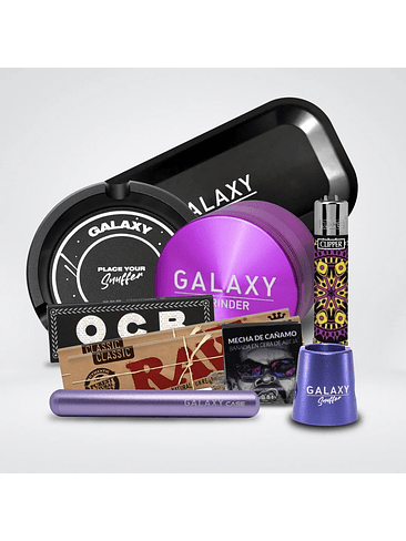 Pack Moledor Aluminio Experto Blue 63Mm - Galaxy 3