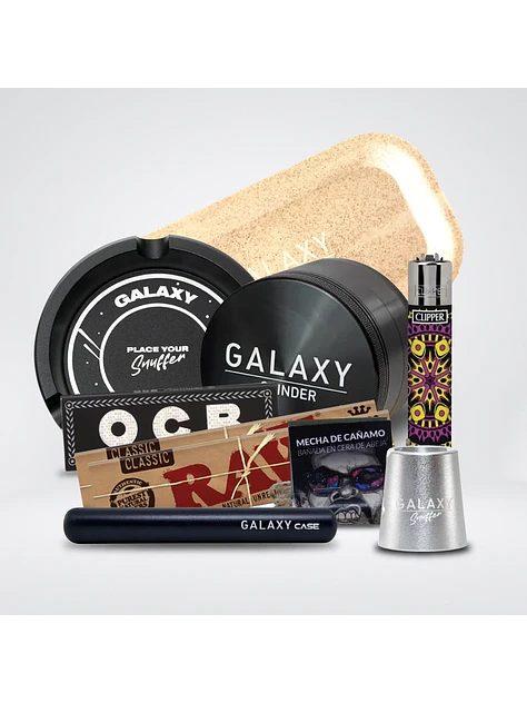 Pack Moledor Aluminio Experto Blue 63Mm - Galaxy 4