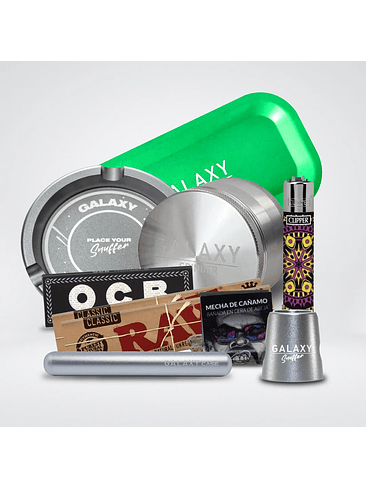 Pack Moledor Aluminio Experto Blue 63Mm - Galaxy 5