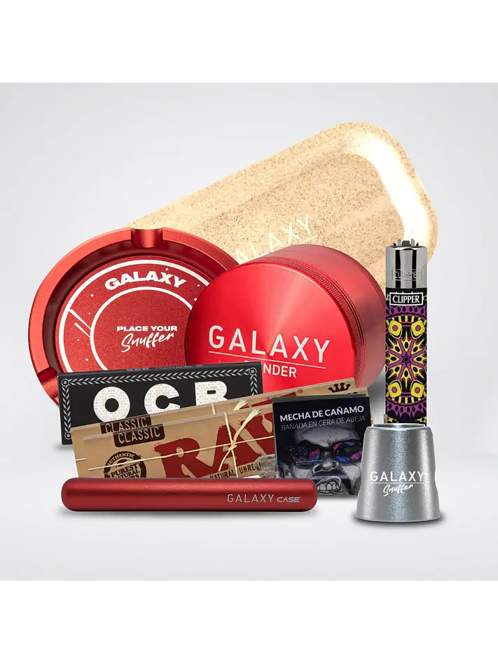 Pack Moledor Aluminio Experto Blue 63Mm - Galaxy 6
