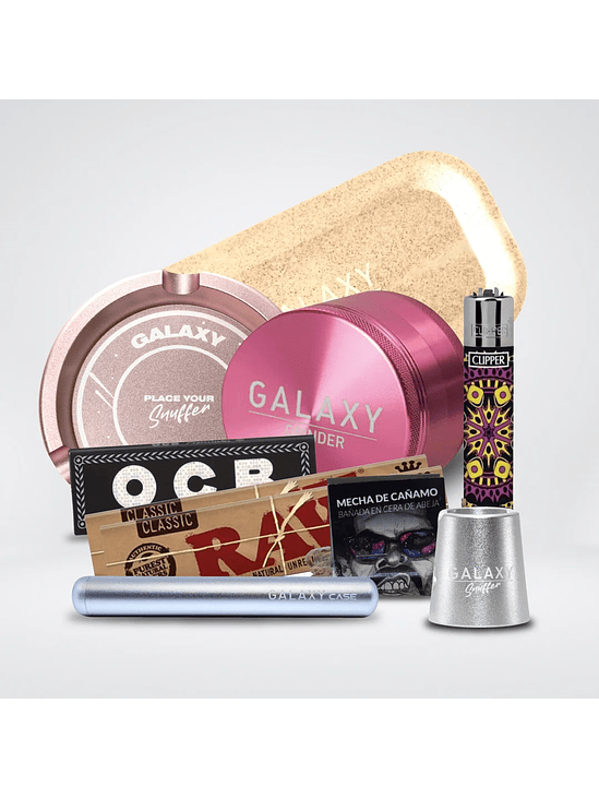 Pack Moledor Aluminio Experto Blue 63Mm - Galaxy 7