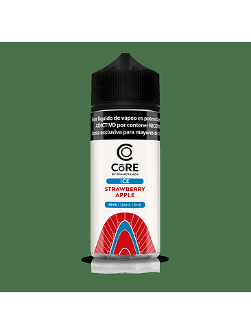 Esencia Core Ice Strawberry Apple 0Mg -Dinner Lady 3