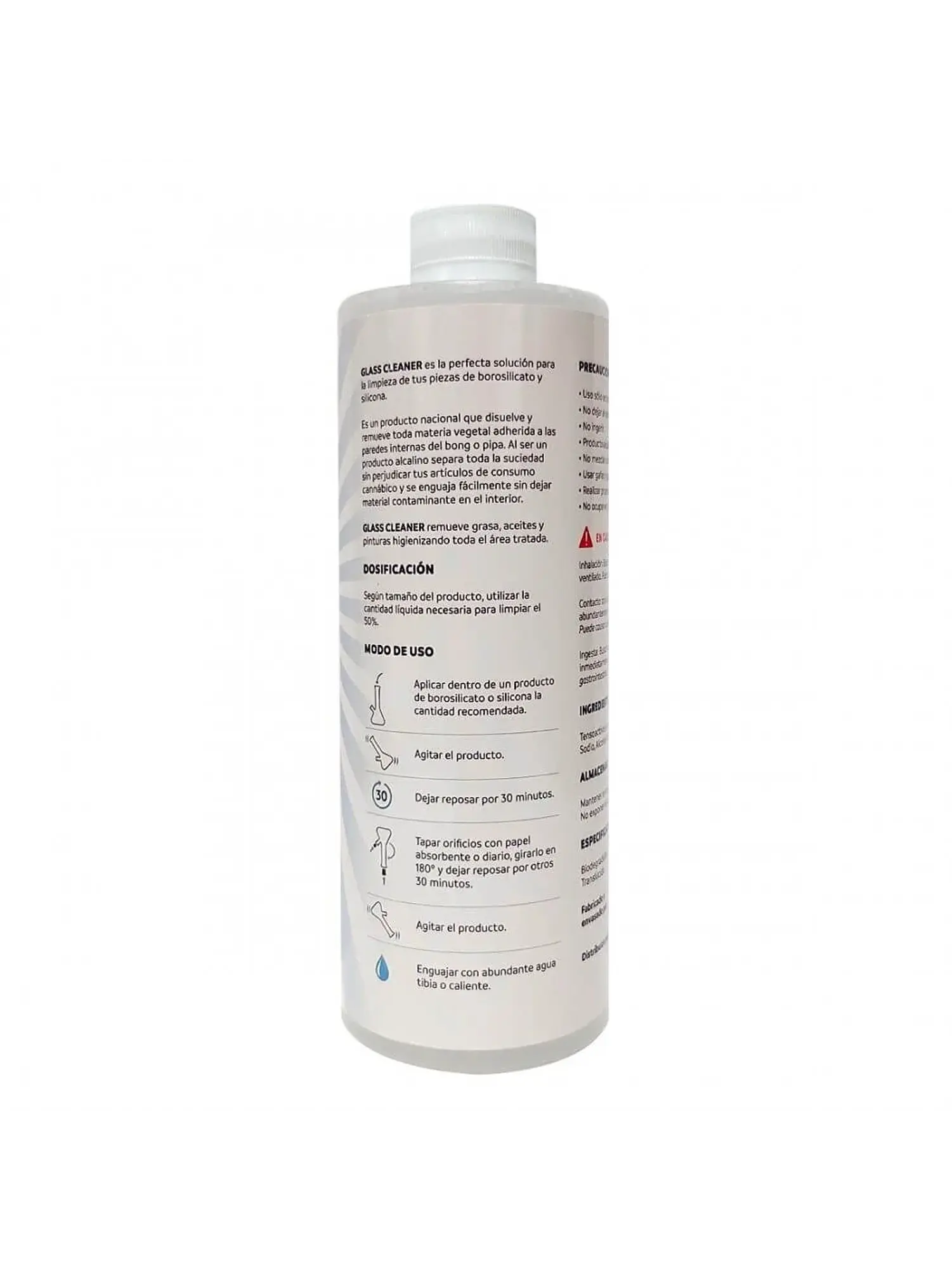 Glass Cleaner Limpiador 250Ml-Bonglab 6