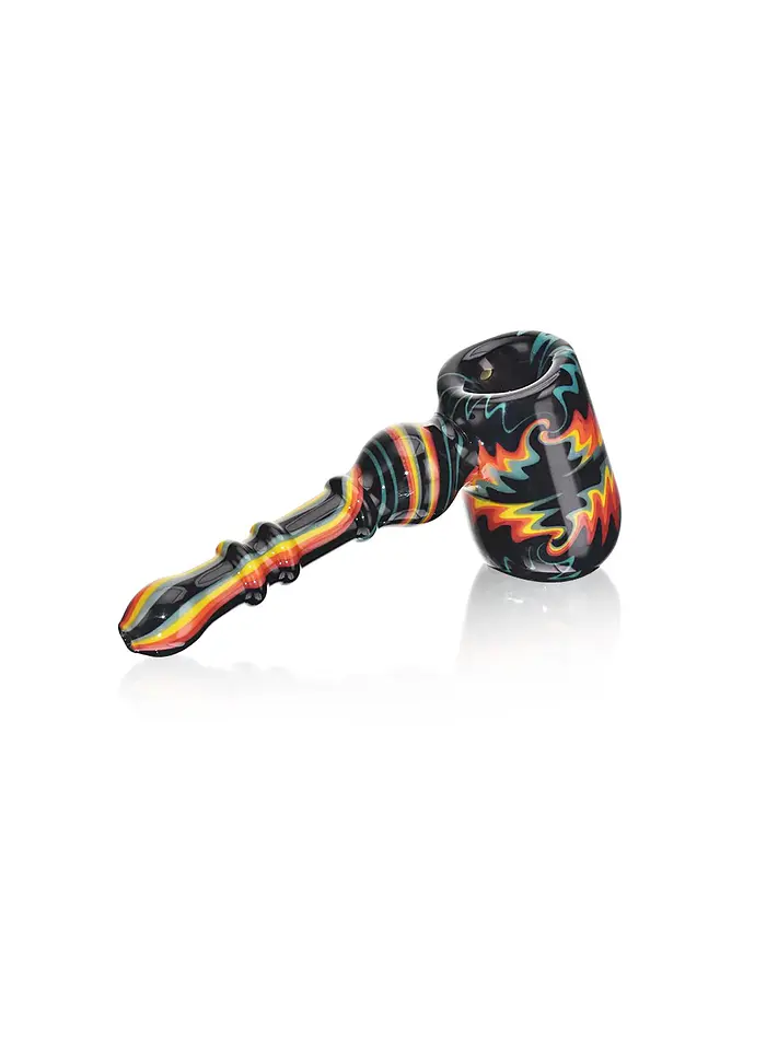 Wig Wag Hammer Pipe-Calvo Glass 3