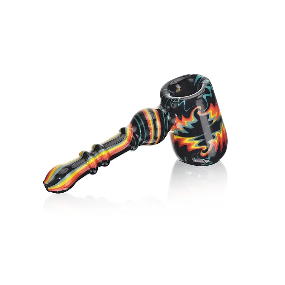 Wig Wag Hammer Pipe-Calvo Glass 3