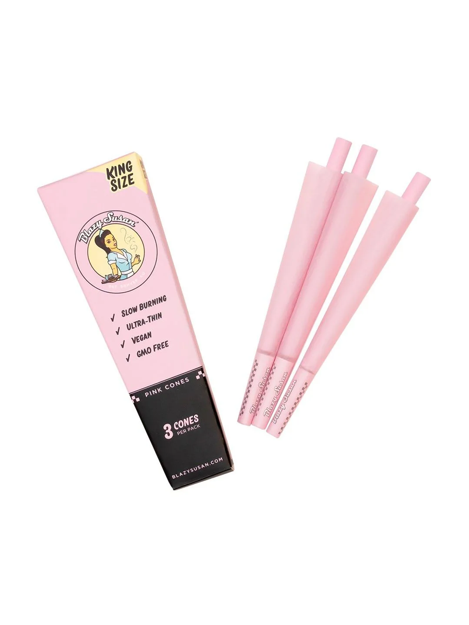 Conos Pre Roll Purple King Size Pack 3U-Blazy Susan 2