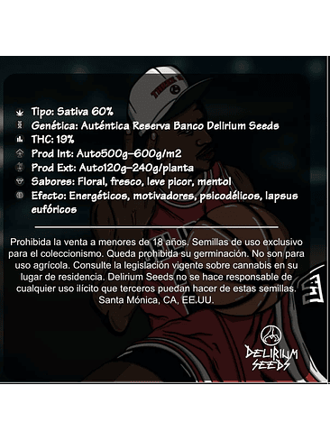 Michael D 3Xl Auto X1-Delirium Seeds 4