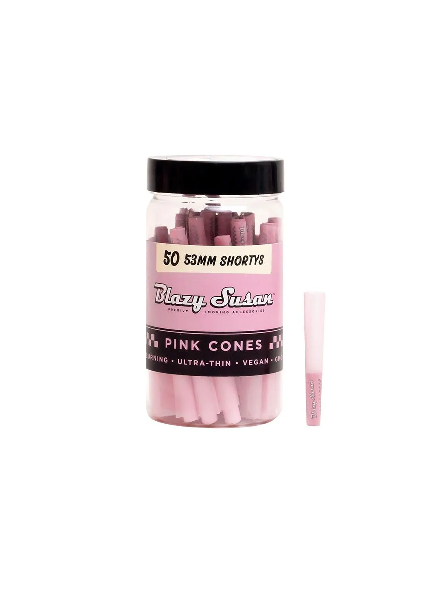 Conos Pre Roll Purple Shortys Jar 50U-Blazy Susan 2