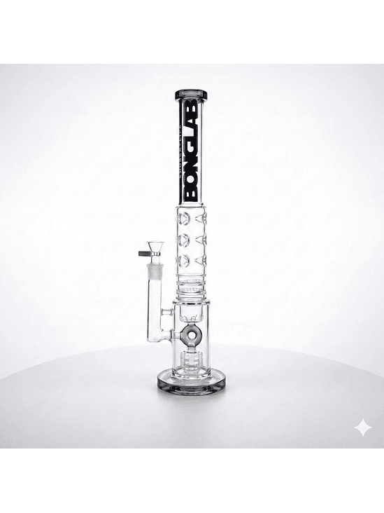 The Trash Clear Black Big Logo-Bonglab 2