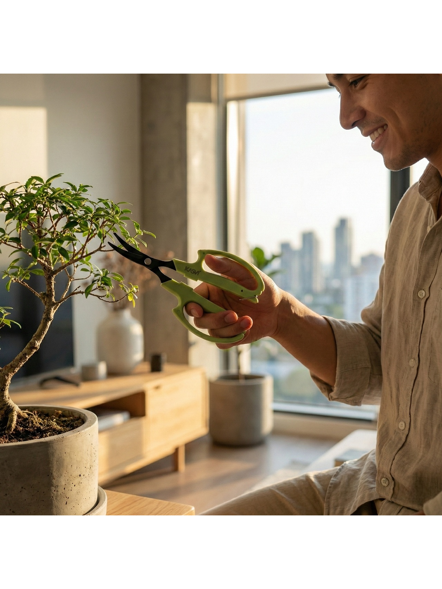 Tijera Razor Pro Curva - Kasvi 2