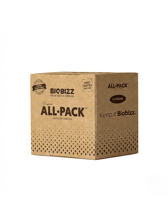 BIOBIZZ ALL PACK OUTDOOR 250 ML (6×250 ml) 1