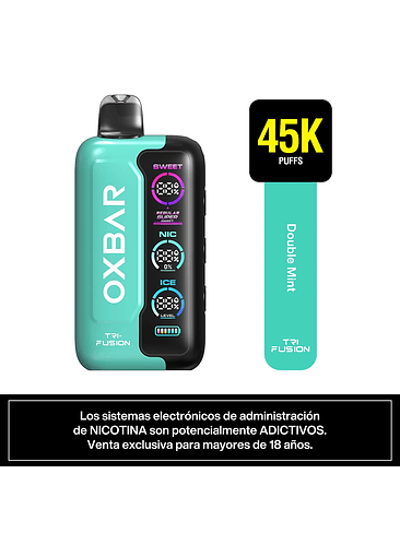 VAPORIZADOR TRIFUSION 45K DOUBLE MINT-OXBAR 2