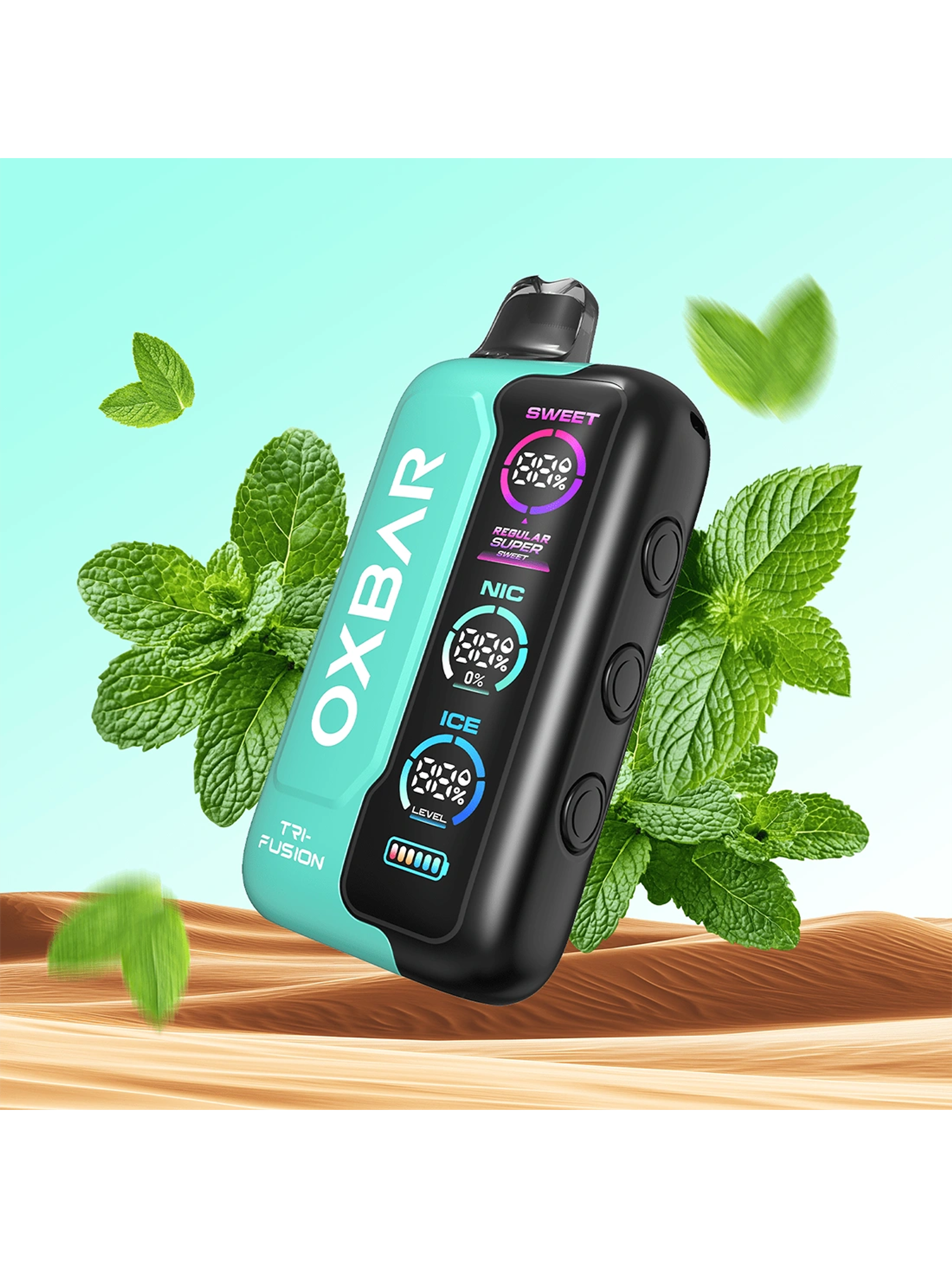 VAPORIZADOR TRIFUSION 45K DOUBLE MINT-OXBAR 1