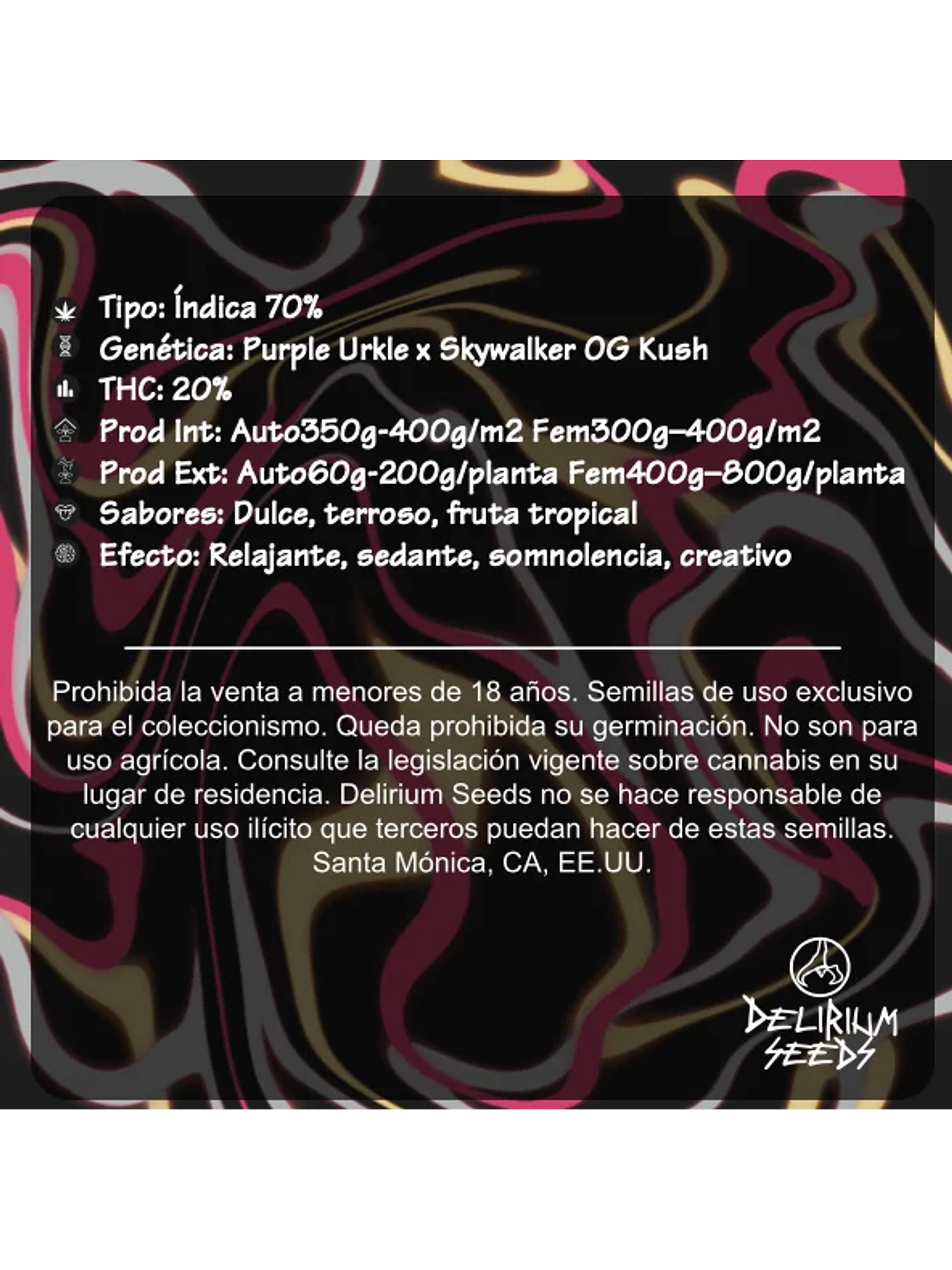 Red Rapper Auto -Delirium Seeds (X2/X1) 4