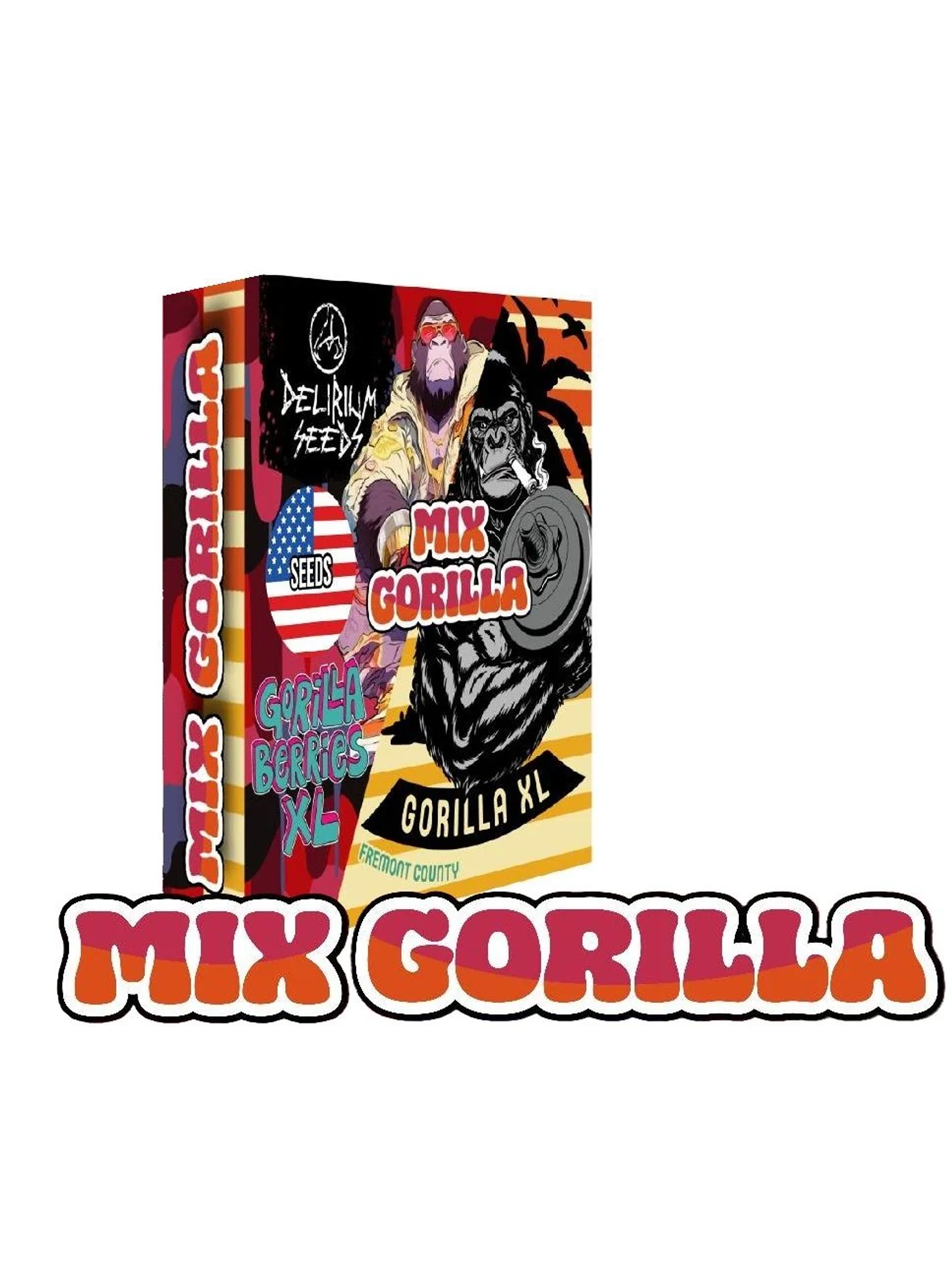 Mix Gorilla Auto -Delirium Seeds (X14/X8/X4) 3