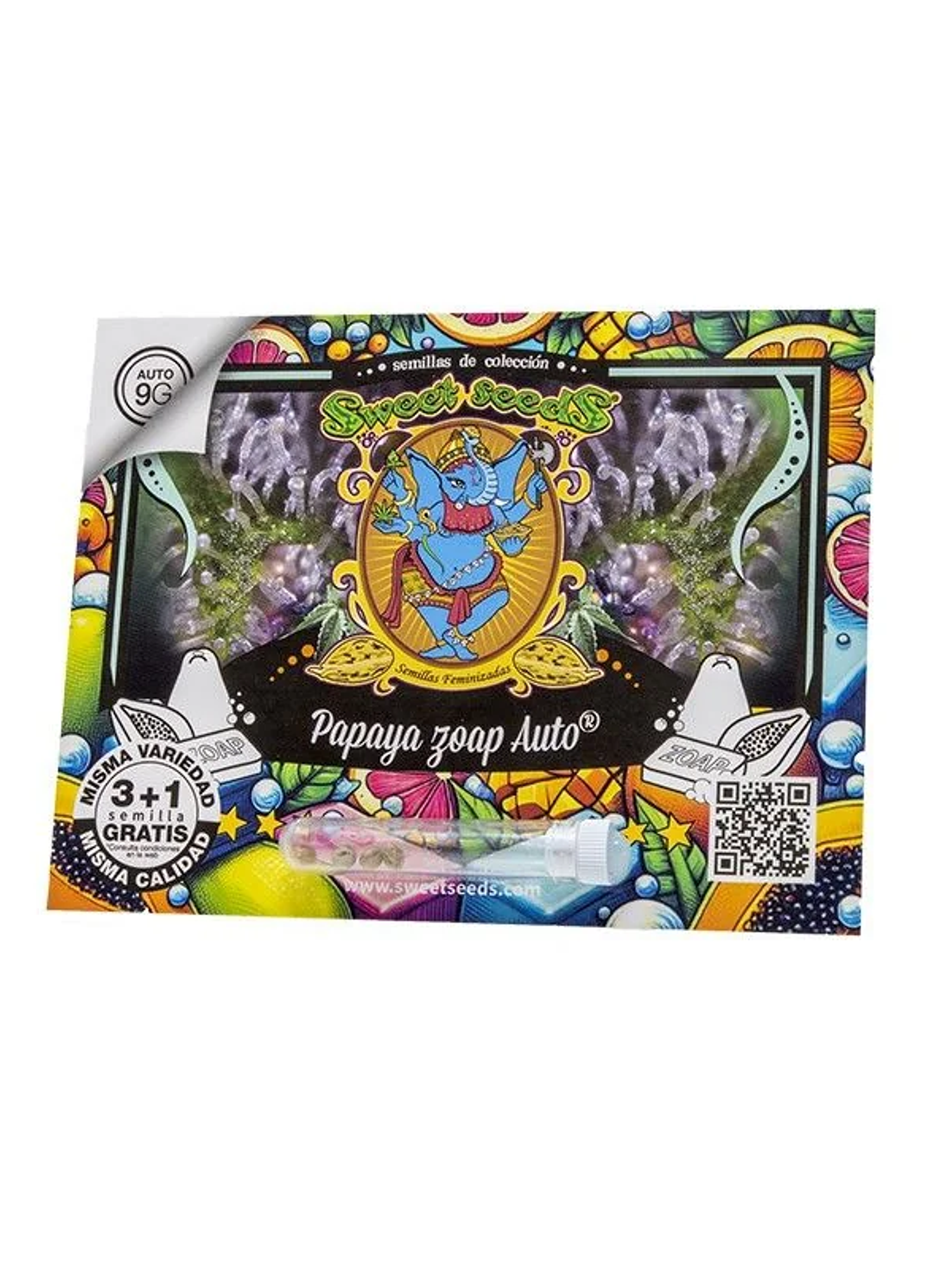 Papaya Zoap Auto -Sweet Seeds (X100/X25/X3+1) 4