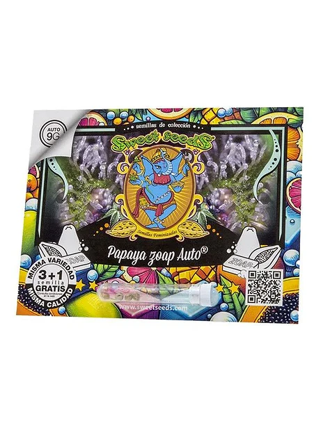 Papaya Zoap Auto -Sweet Seeds (X100/X25/X3+1) 4