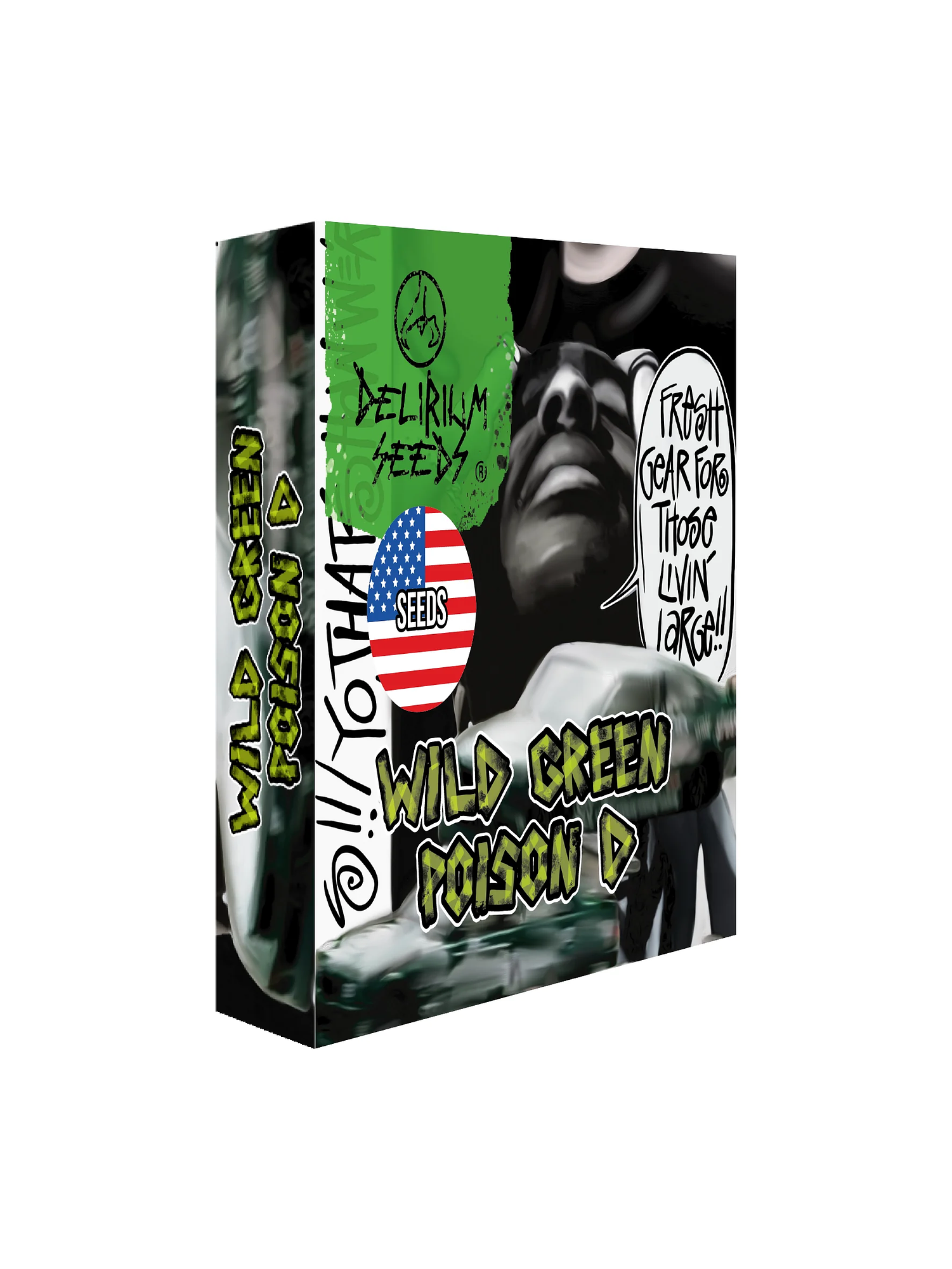 Wild Green Poison D Fem -Delirium Seeds (X4/X2/X1) 3