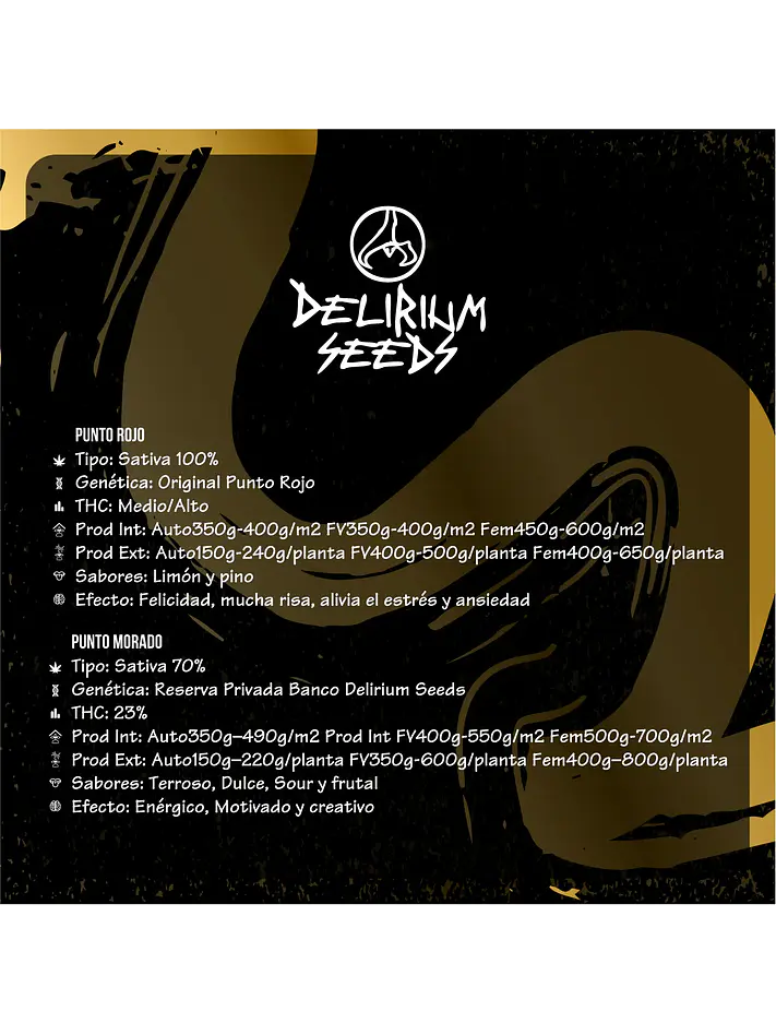 Mix Leyendas Fast Version -Delirium Seeds (X14/X8/X4) 5