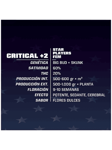 Critical +2 Fem X2-Bsf 3