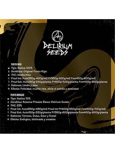Mix Leyendas Auto X14-Delirium Seeds 4