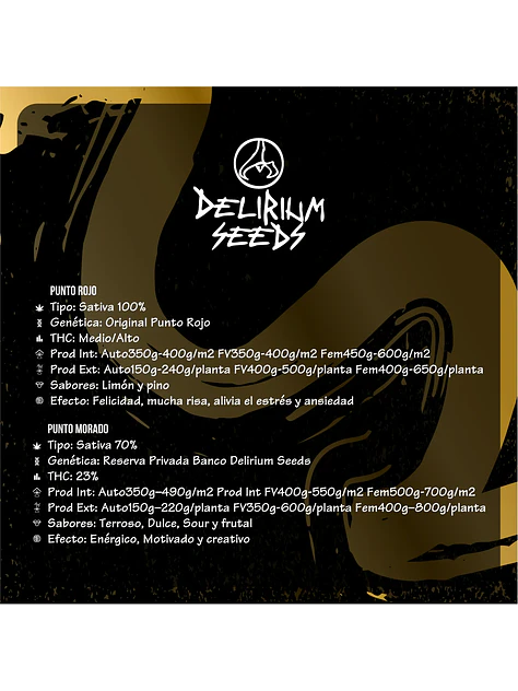 Mix Leyendas Auto -Delirium Seeds (X14/X8/X4) 4