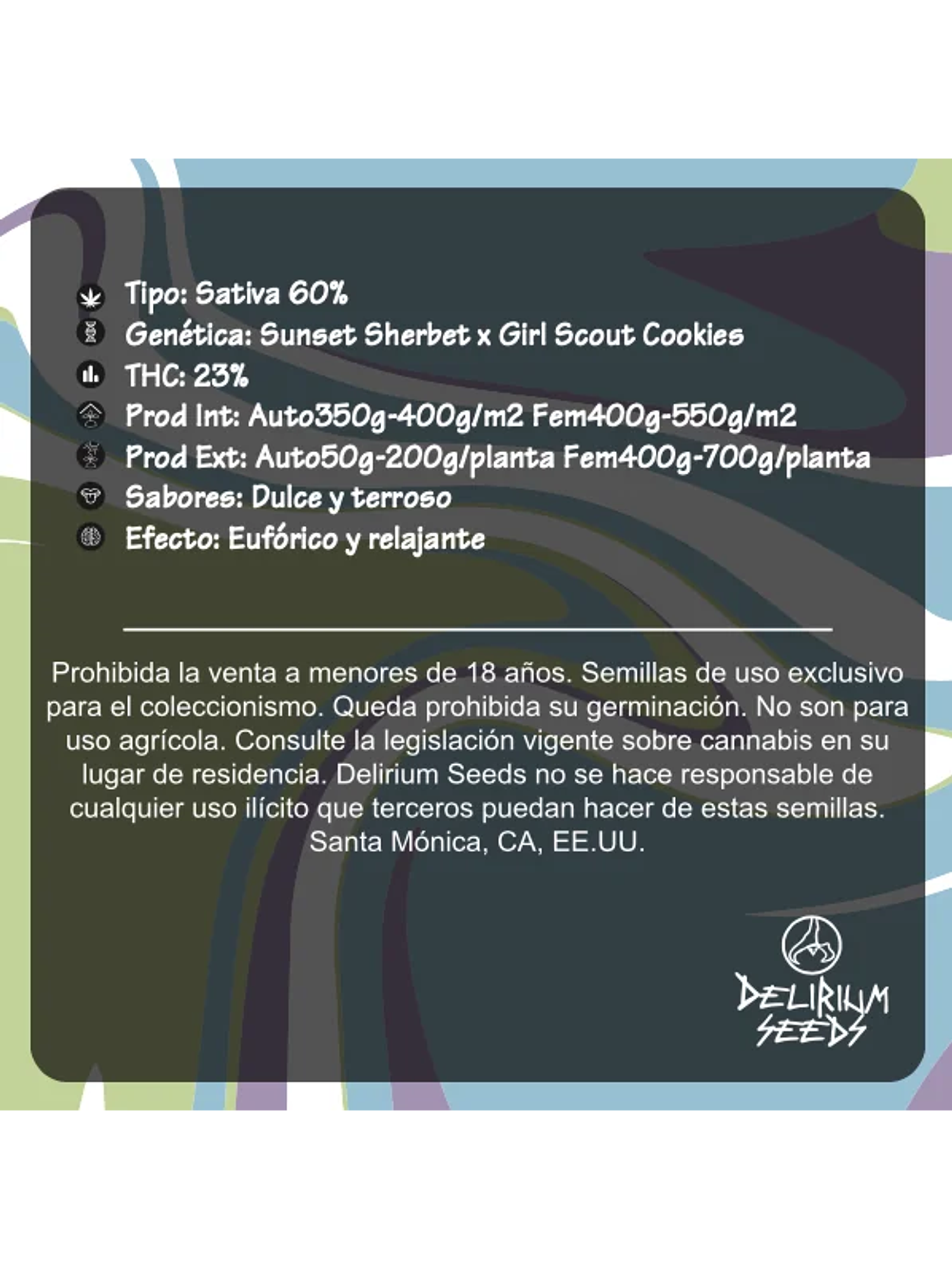 Gelato Fruits Auto -Delirium Seeds (X2/X1) 4