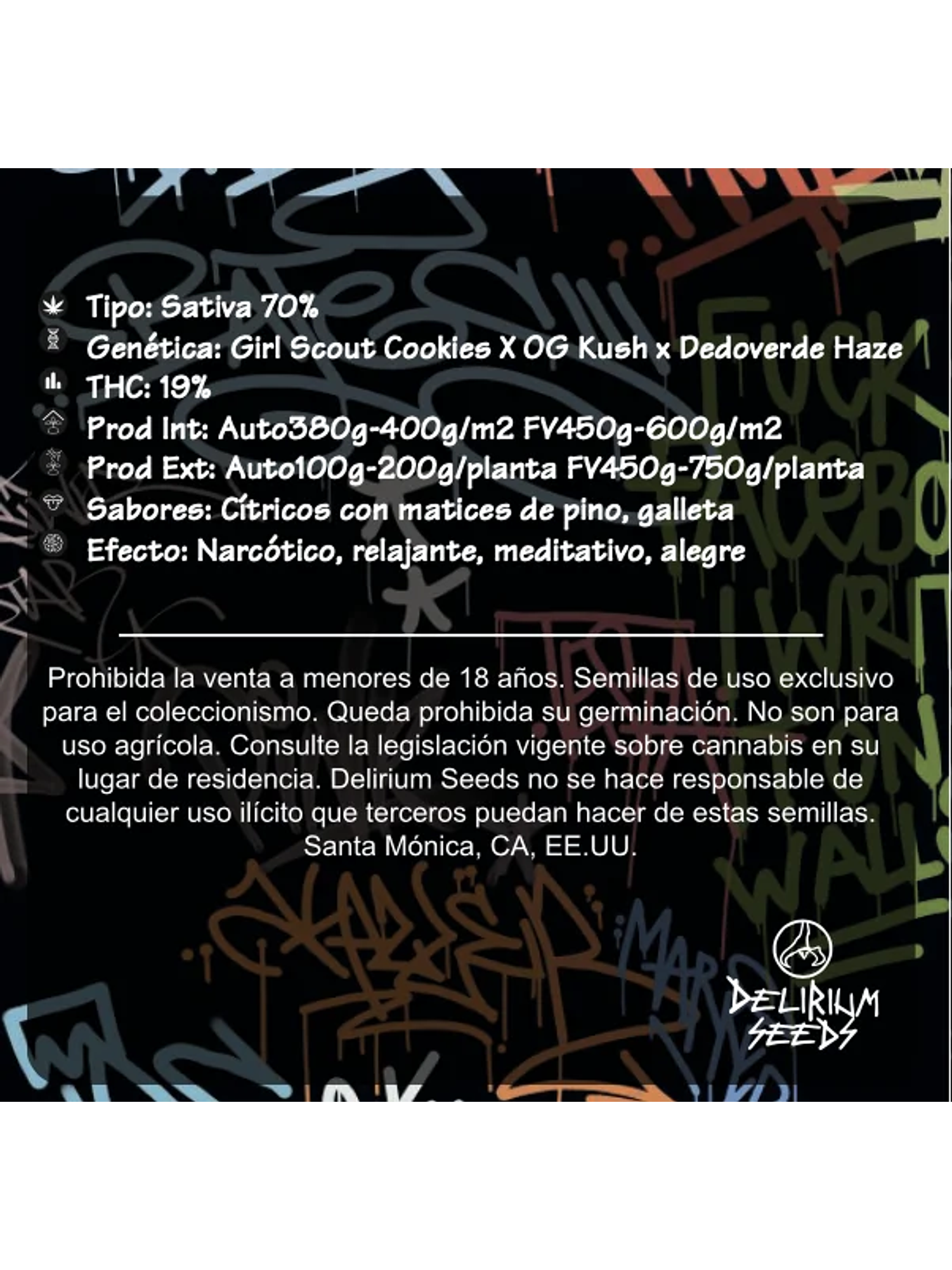 Cookies Cream Auto -Delirium Seeds (X2/X1) 4