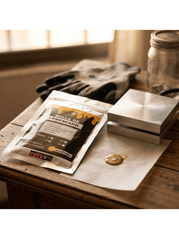 Mallas de Rosin 25/90/120/160 Micras-Bonglab 2