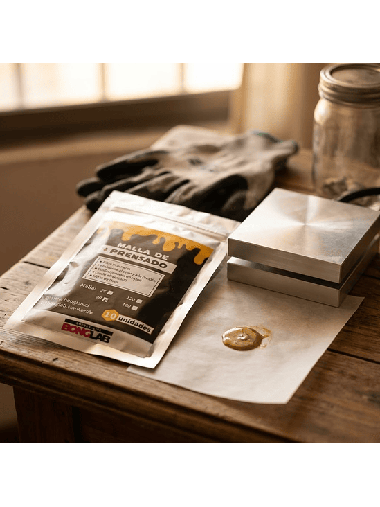 Mallas de Rosin 25/90/120/160 Micras-Bonglab 2