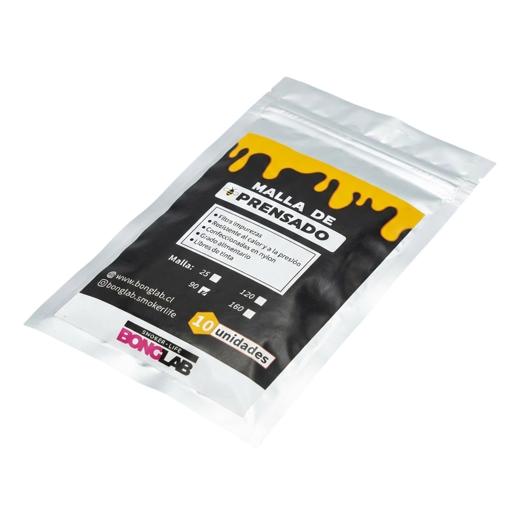 Mallas de Rosin 25/90/120/160 Micras-Bonglab 3