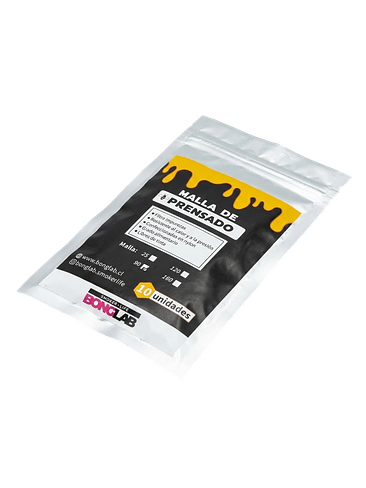 Mallas de Rosin 25/90/120/160 Micras-Bonglab 3