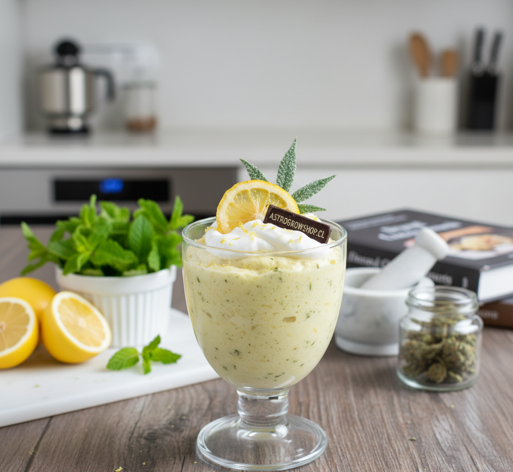 La Revolucionaria Mousse de Limón y Marihuana: Un Postre fuera de lo común