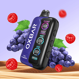 VAPORIZADOR TRIFUSION 45K GRAPE RASPBERRY-OXBAR