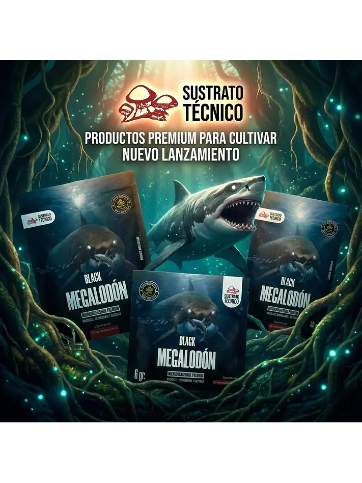 BLACK MEGALODÓN-SUSTRATO TÉCNICO 5