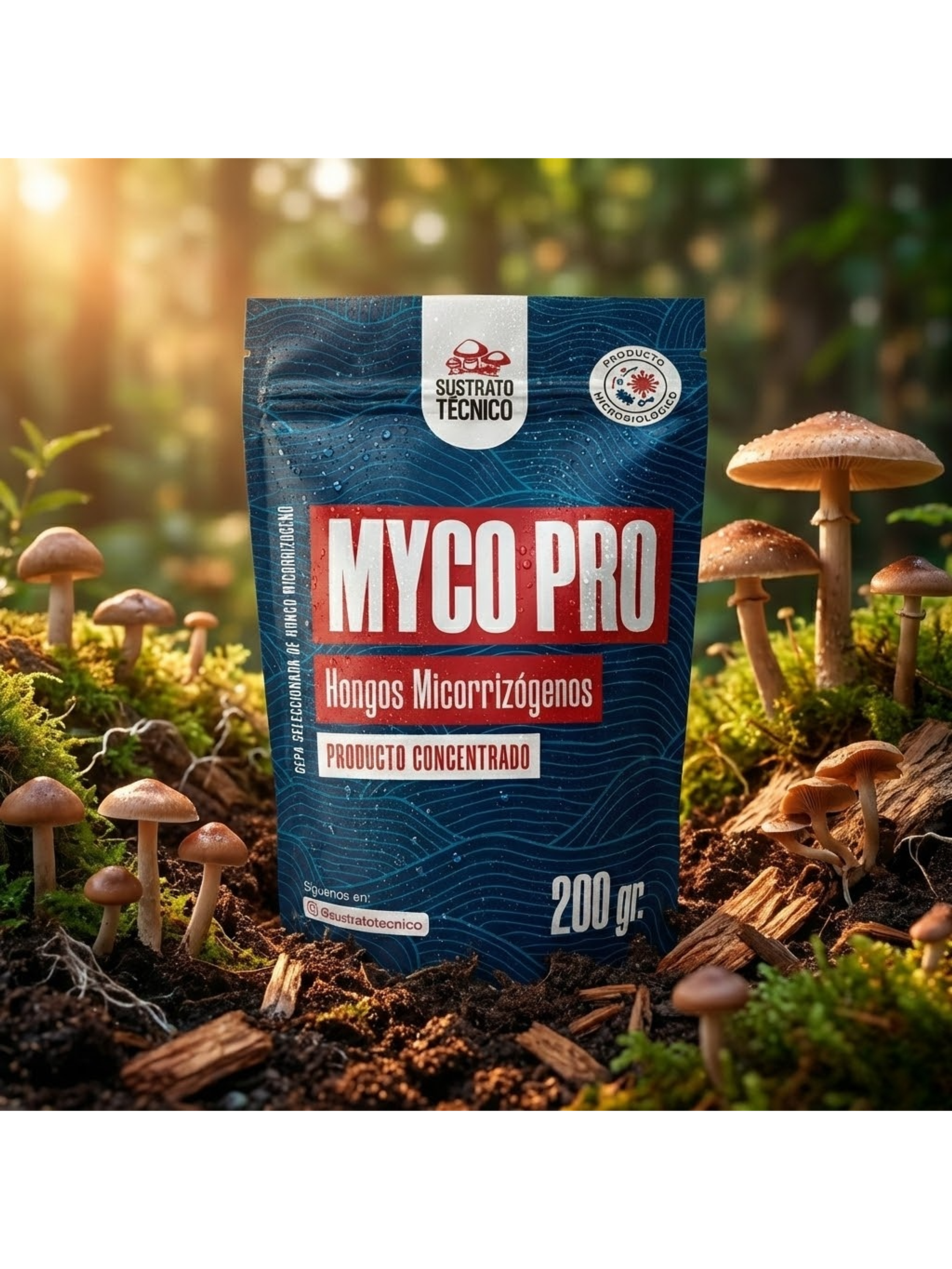 MYCO PRO (1KG/200G/50G/6G) HONGOS MICORRIZÓGENOS -SUSTRATO TECNICO  3
