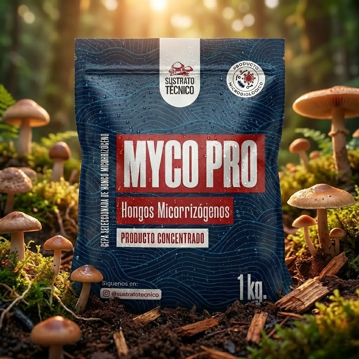 MYCO PRO (1KG/200G/50G/6G) HONGOS MICORRIZÓGENOS -SUSTRATO TECNICO  4