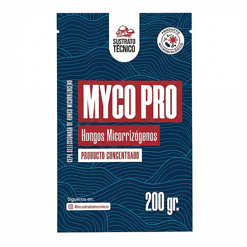 MYCO PRO (1KG/200G/50G/6G) HONGOS MICORRIZÓGENOS -SUSTRATO TECNICO 