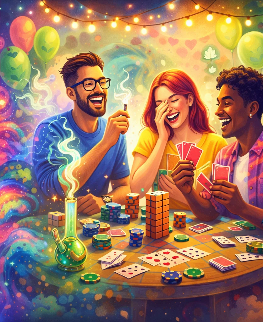 ¡Diviértete al máximo con estos juegos para fumar marihuana!