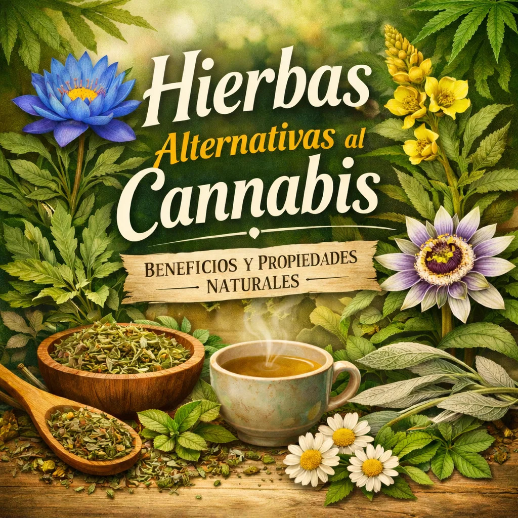 Descubre las Hierbas Alternativas al Cannabis: Beneficios y Propiedades.