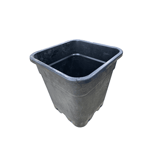 MACETA 18L BLACK - CAJA ROTA