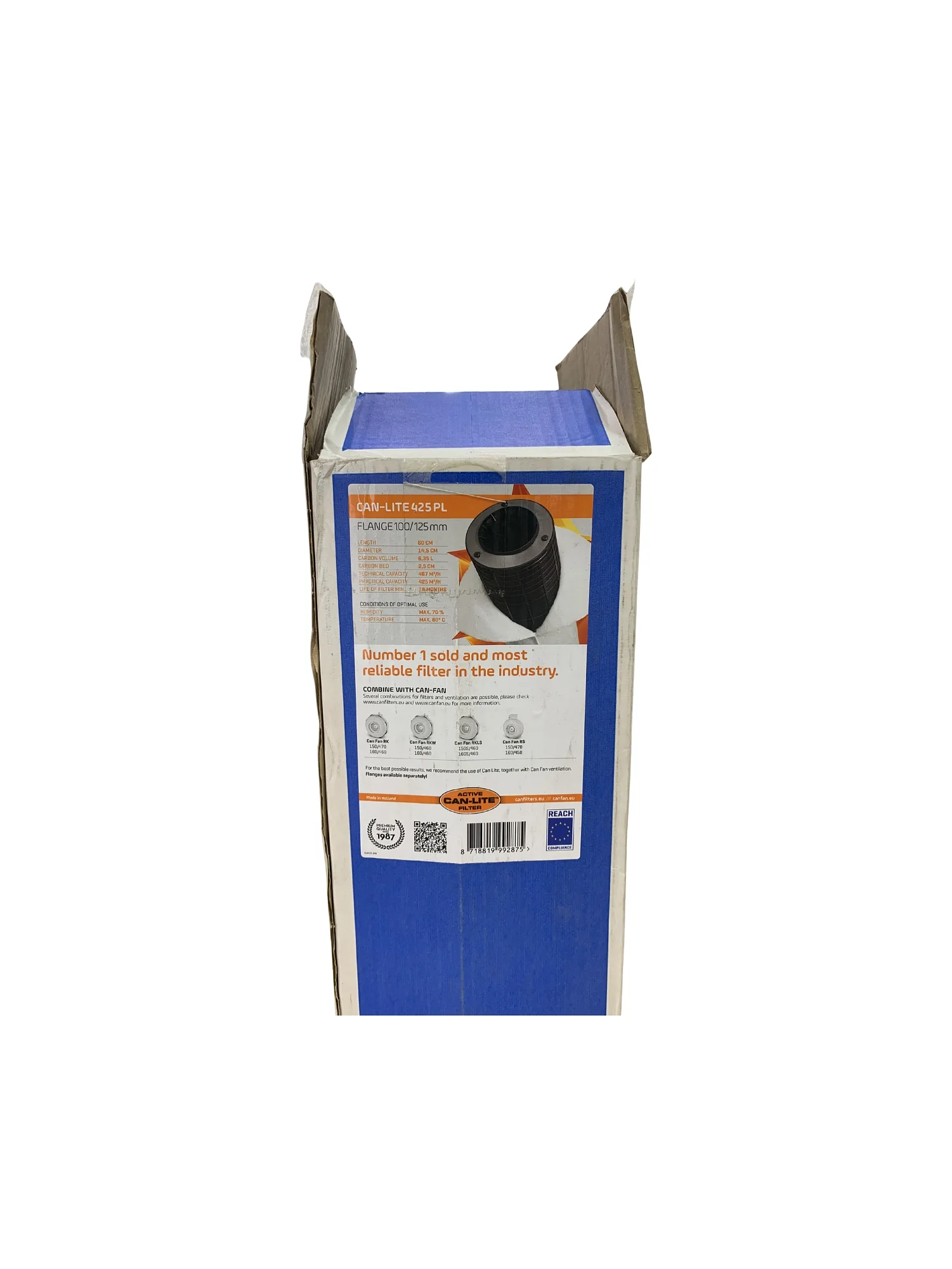 CAN FILTER - FILTRO DE CARBON 5 425 M3H - CAJA ROTA 3