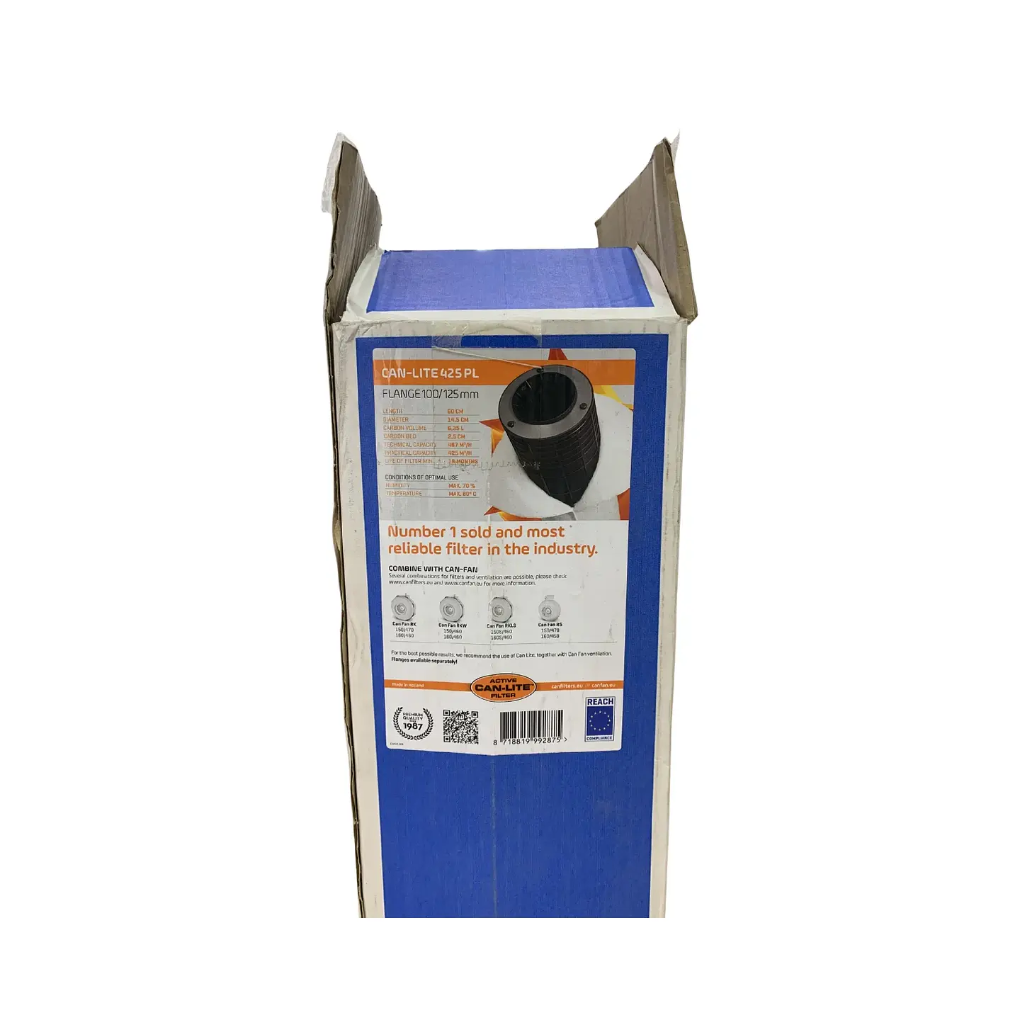 CAN FILTER - FILTRO DE CARBON 5 425 M3H - CAJA ROTA 3