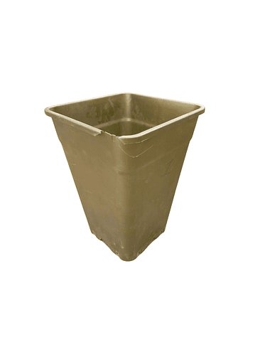 MACETA 18L DORADO - CAJA ROTA 1